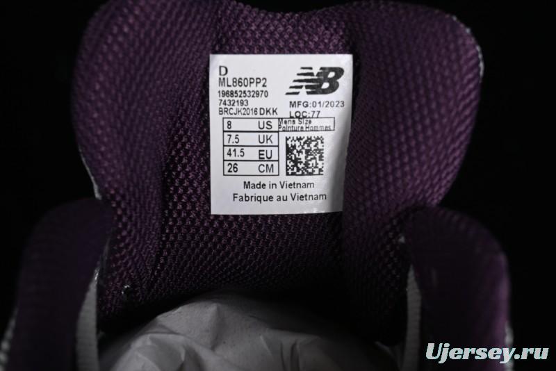 New Balance 860V2 Classic Retro Dad Style Casual Running Shoes - ML860PP2