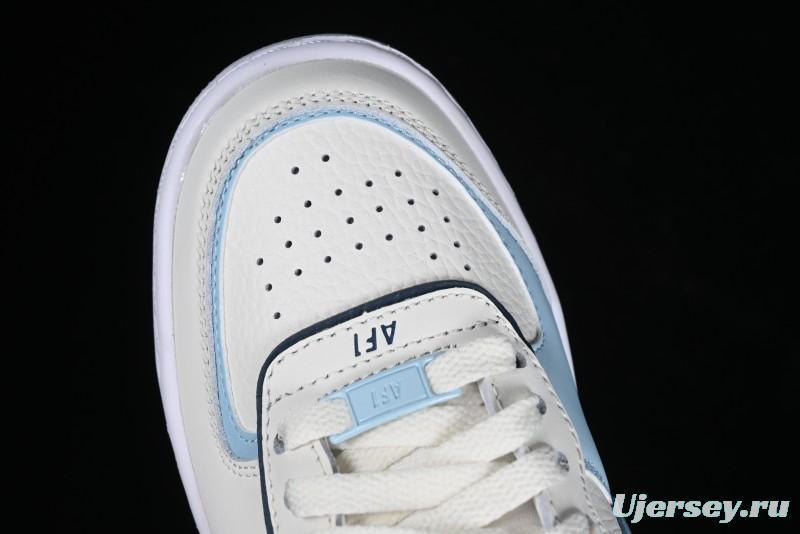 Nike Air Force 1 Shadow Lightweight Elevated Low-Top Versatile Sneakers - DZ1847-107