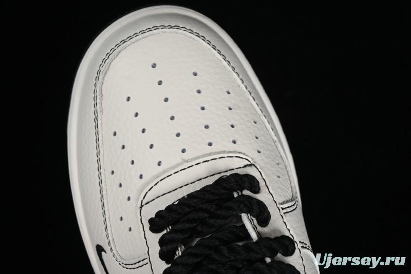 Nike Undefeated Air Force 1'07 Low Casual Sneakers with Custom Leather & Reflective Details - UT2023-201