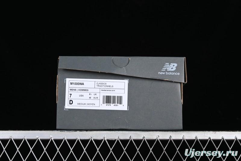 New Balance 1000 Series Retro Dad Style Low-Top Casual Running Shoes - M1000WA