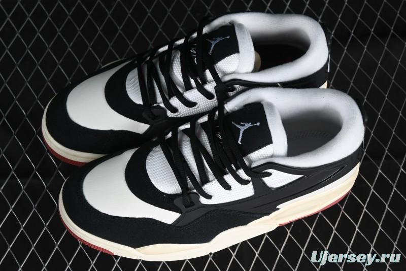 Nike Air Jordan 4 Remastered Sneakers in Black, Light Bone and Dark Grey - FQ7939-100