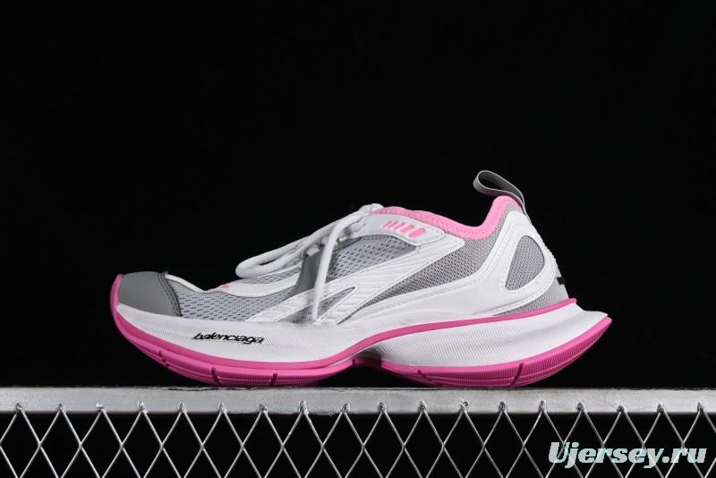 Balenciaga Circuit Lightweight Distressed Print Round Toe Fashion Casual Sneakers - WFLGY1950