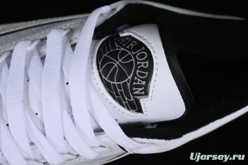 Nike Air Jordan 2/3 Retro Low Top Basketball Shoes in White/Black/Sail/Cement Grey - FD0383-100