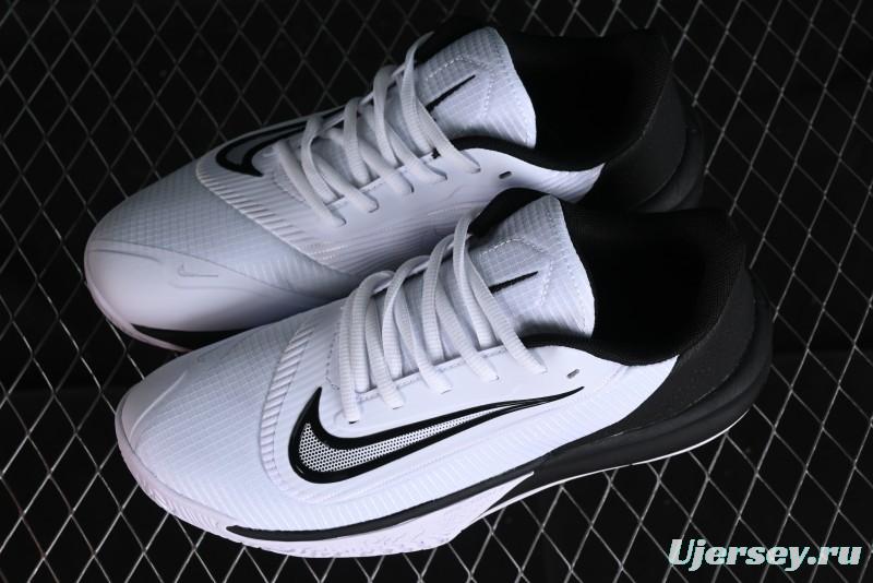 Nike Precision VII Low-Top Basketball Shoes with Cushioned Collar and Herringbone Traction for Quick Movements - FN4322-003