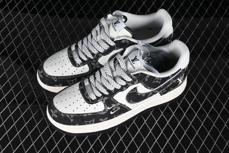 Nike Air Force 1 '07 Low LV Collaboration - Starry Night Black Low-Top Casual Sneakers - SJ2088-002