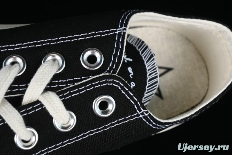 Converse Chuck 70 SNL Low Top Canvas Sneakers with Star Embroidery and Metal Studs - A11612C