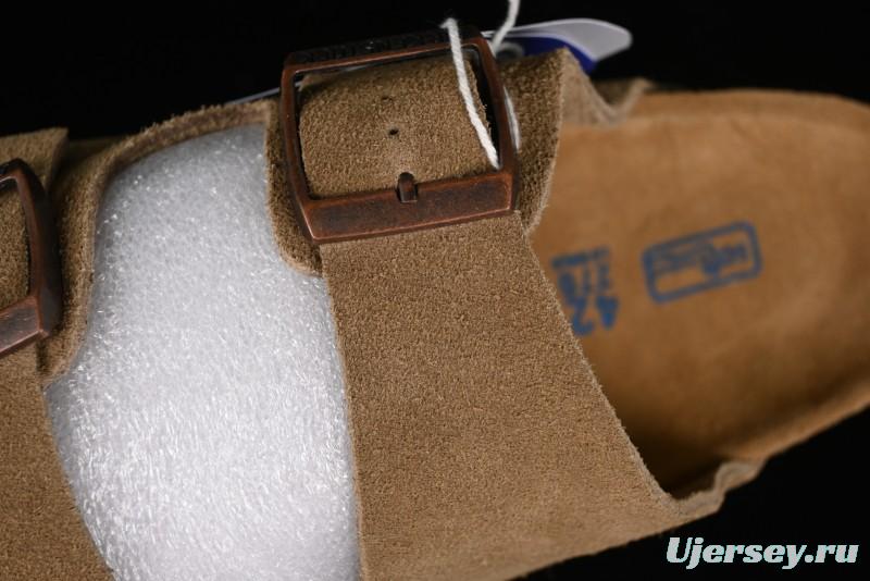 Birkenstock Birkenstock Sandals Series Soft Suede Leather with Lambswool Insole and Cork Midsole - G.D4