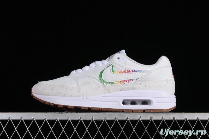 Nike Air Max 1 Retro Running Shoes with Half-Sole Air Cushion - FF2420-168