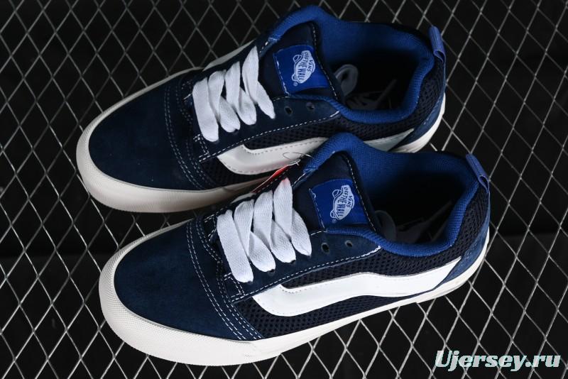 Vans Classics Knu Skool Retro Sneakers with Enlarged Toe and Thickened Trim - VN0009QCLC3