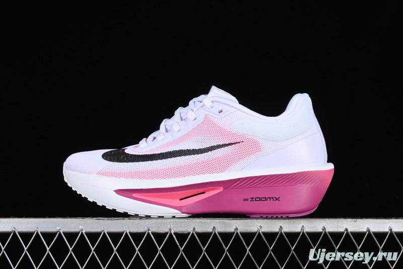 Nike Zoom Fly 6 Lightweight Responsive Running Shoes with Flyknit and React Technology - FN8454-100