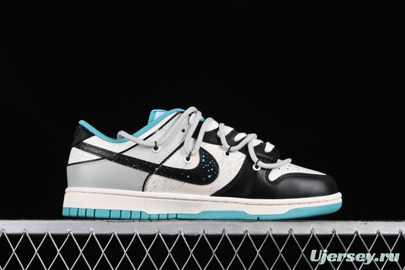 Nike Dunk Low Panda Prank Star Trek SB Strap Low-Top Casual Sneakers - DV0833-101