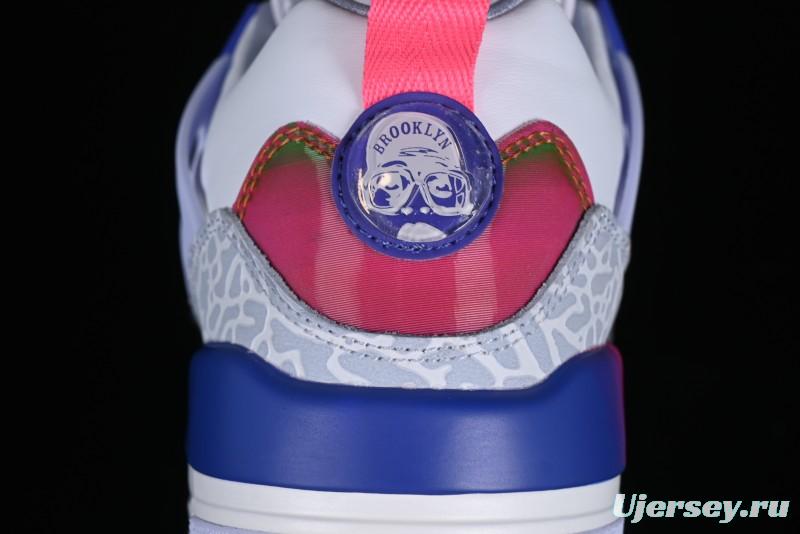 Nike Jordan Spizike Low AJ Hybrid Element Rainbow Colorway Lifestyle Casual Sneakers - HF5758-151