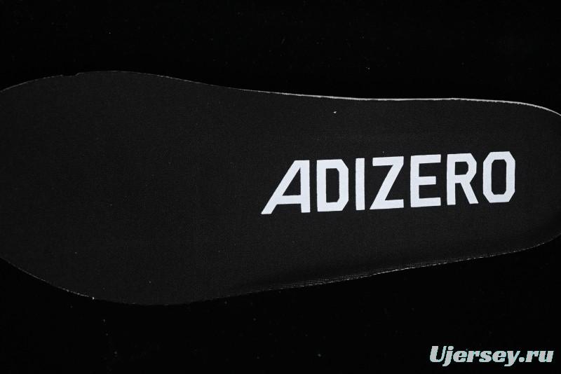 Adidas Adizero Boston 12 M Running Shoes Lightweight Breathable Low-Top with ENERGYROD Carbon Plate - IE8494