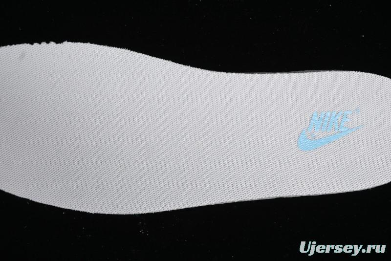 Nike SB Dunk Low Supreme Collaboration - Ice Blue Engraving Anniversary Customized Low-Top Casual Skate Shoes - JJ5688-107