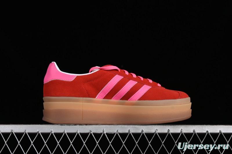 Adidas Originals Gazelle Bold IH7496 Low-Top Sneakers with Thick Sole for Slip Resistance and Durability