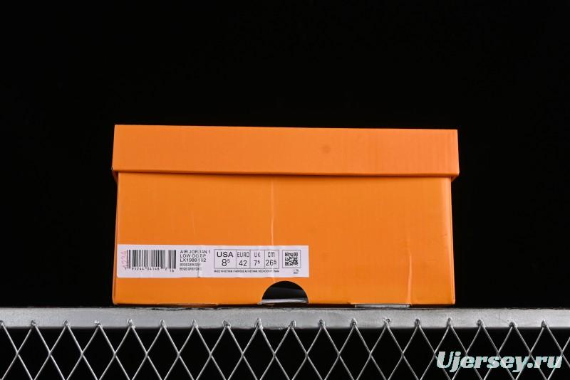 Nike Travis Scott x Fragment Design x Jordan Air Jordan 1 Low OG SP AJ1 LX1988-102