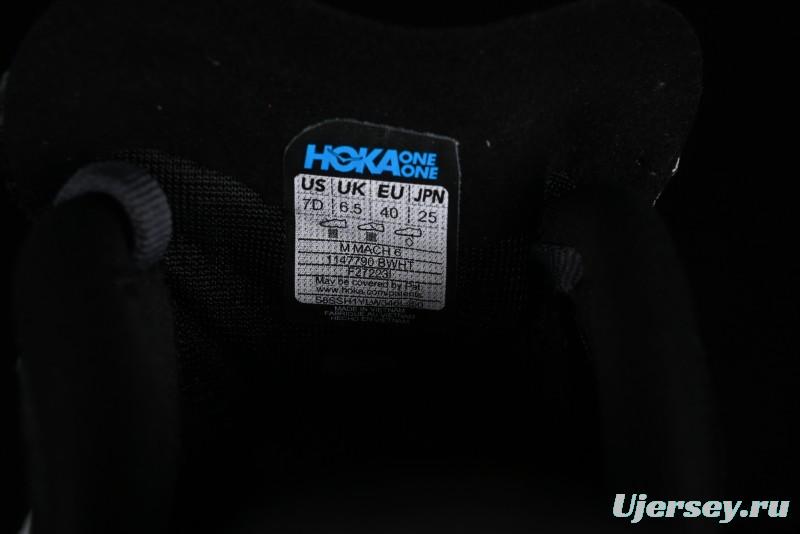 HOKA ONE ONE MACH 6 Flagship Racing Shoes with Carbon Plate Technology and Asymmetric Design - 1147790 BWHT