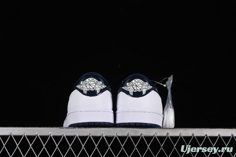 Nike Air Jordan 1 Low '85 Metallic Blue Retro Sneakers - FB9933-141