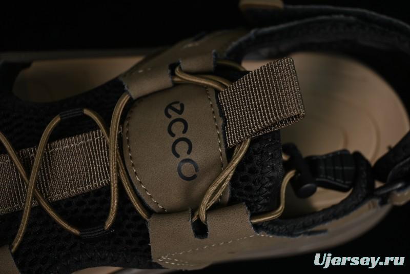 ECCO Offroad Series 2024 Summer New Outdoor Beach Sandals with Anti-Collision Toe and MD Massage Insole - 63133001002