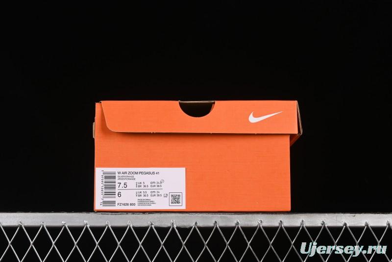 Nike Air Zoom Pegasus 41 Breathable Lightweight Running Shoes with Cushioning - FZ1626-800