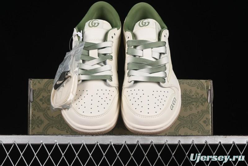 Nike Travis Scott x Fragment Design x Air Jordan 1 Low OG SP AJ1 Low-Top Casual Sneakers - XY2688-105