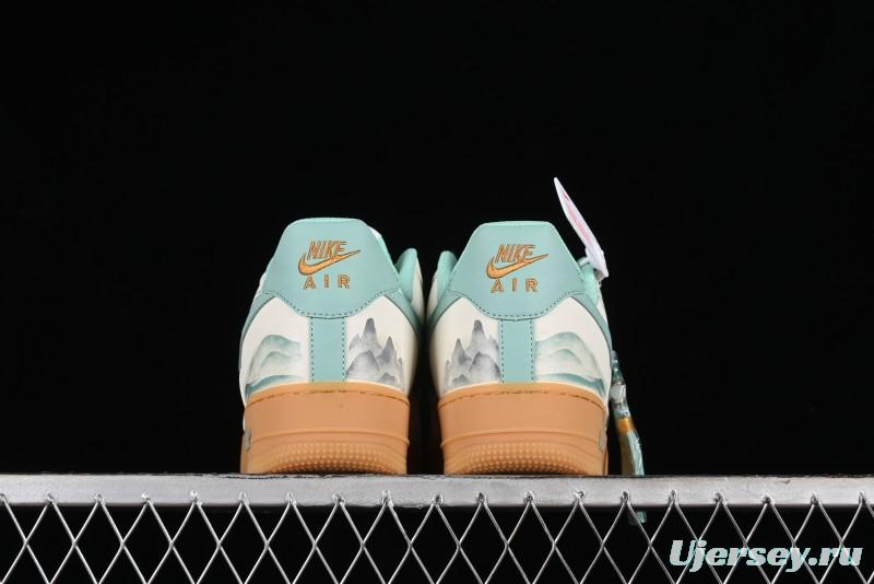 Nike Air Force 1 '07 Low Green Hill Casual Sneakers - XC2351-550