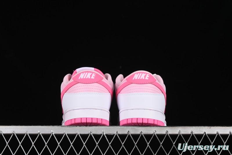 Nike SB Dunk Low Glacier Pink Low-Top Casual Skateboarding Shoes - HQ1181-661