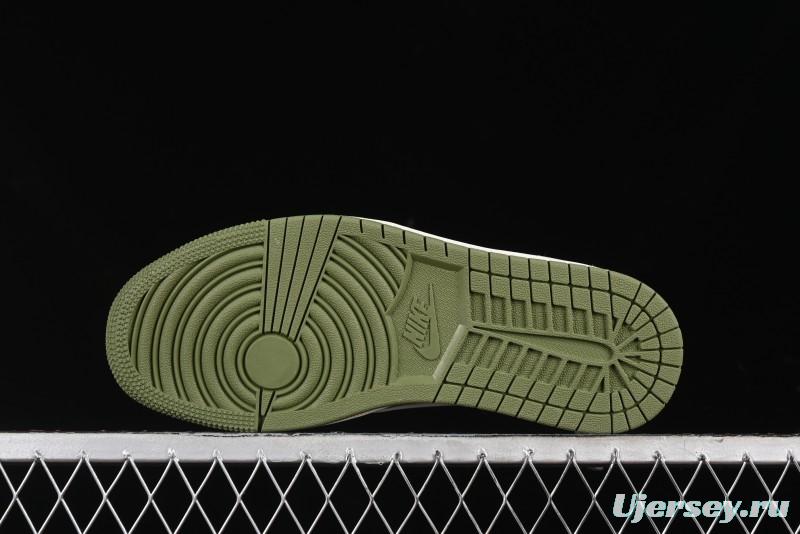 Nike Travis Scott x Fragment Design x Air Jordan 1 Low OG SP AJ1 Cultural Casual Sneakers - BB6588-311