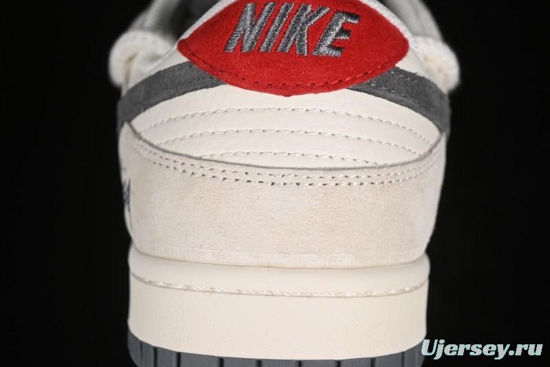 Nike SB Dunk Low Stussy Anniversary Edition Custom Low-Top Casual Sneakers - SJ2068-280