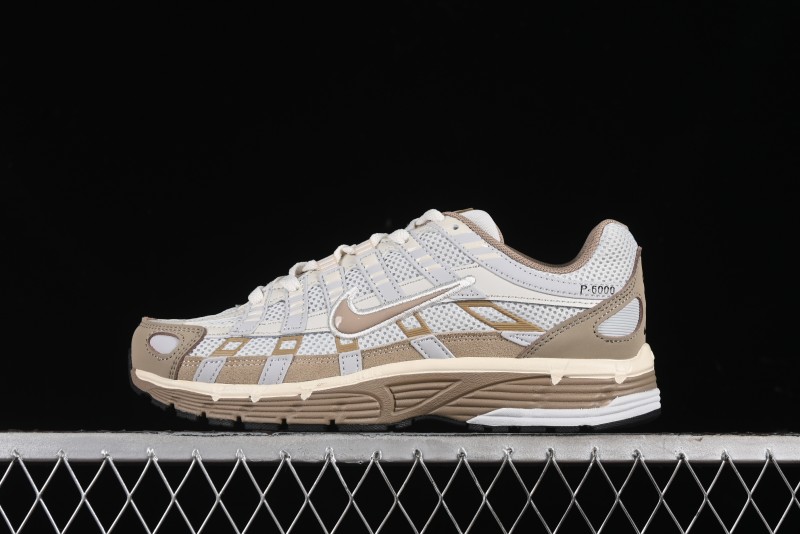 Nike P-6000 Premium Retro Casual Sneakers with Layered Design - FQ8243-025