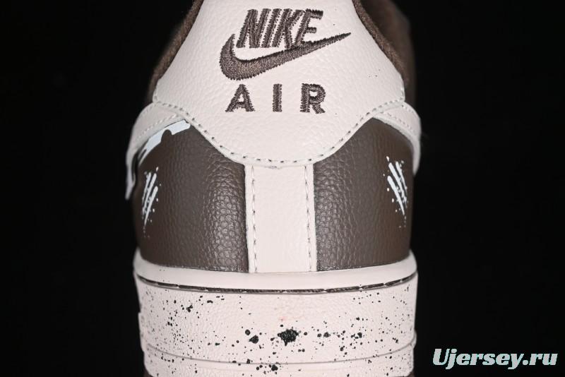 Nike Air Force 1 '07 Low Casual Sneakers with Assassination of Little Bear Anime Theme - DB3301-770