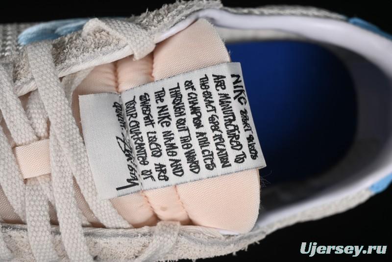 Nike Stussy Roshe Run LD-1000 Comfortable Versatile Non-Slip Durable Waffle Low-Top Casual Running Shoes - FQ5369-001