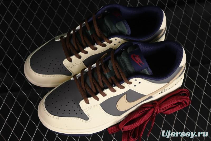 Nike Dunk Low SB Casual Skate Shoes with Chestnut-Inspired Design - FV8106-361