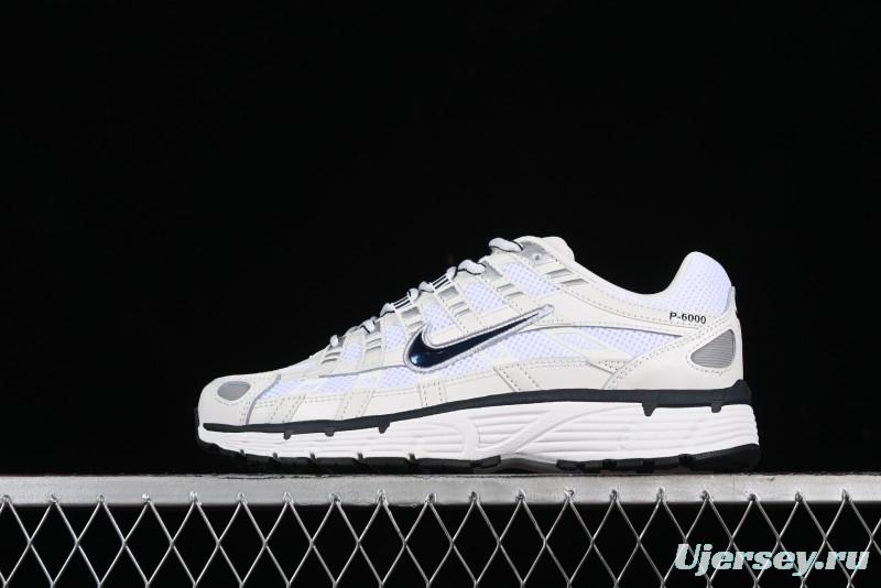 Nike P-6000 Prm Retro Casual Sneakers with Lightweight Design - CD6404-018