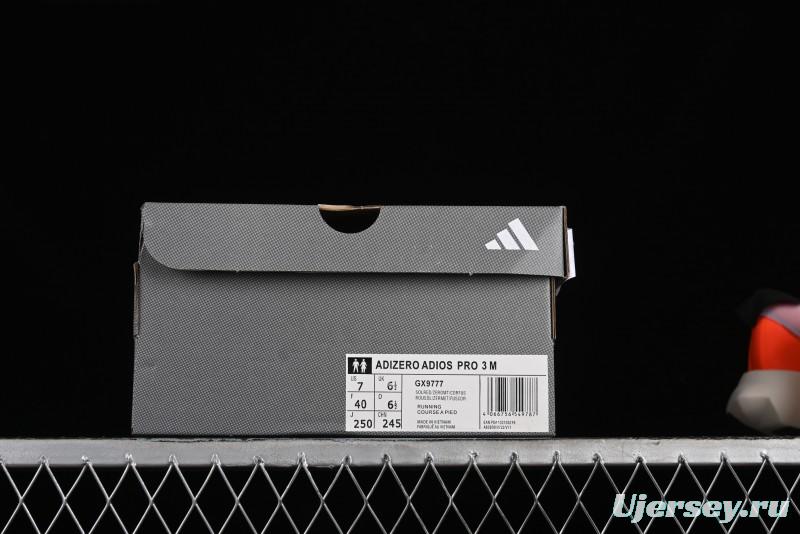 Adidas Adizero Adios Running Shoes with Breathable Design - GX9777