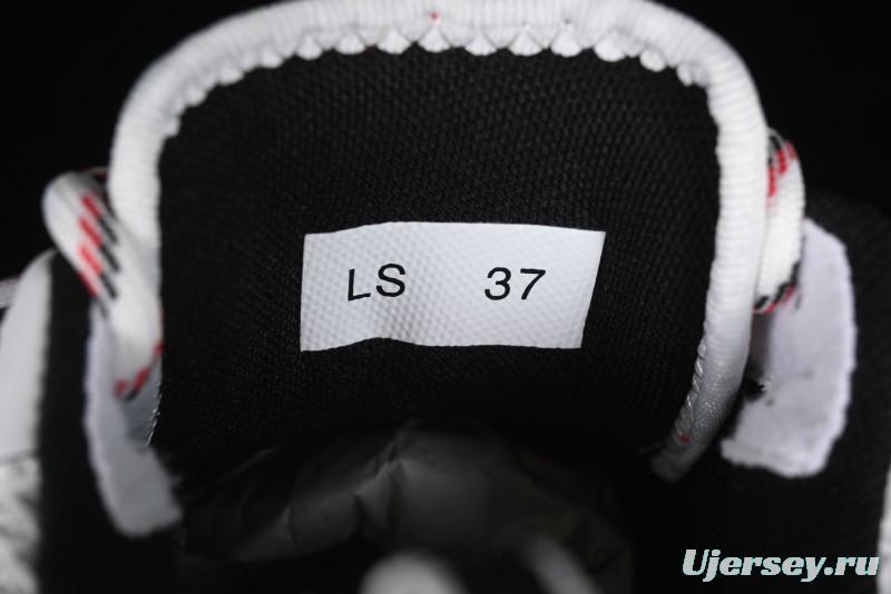 Dior Chrono Round Toe Lace-Up Lifestyle Casual Running Sneakers - 19W WHITE RED