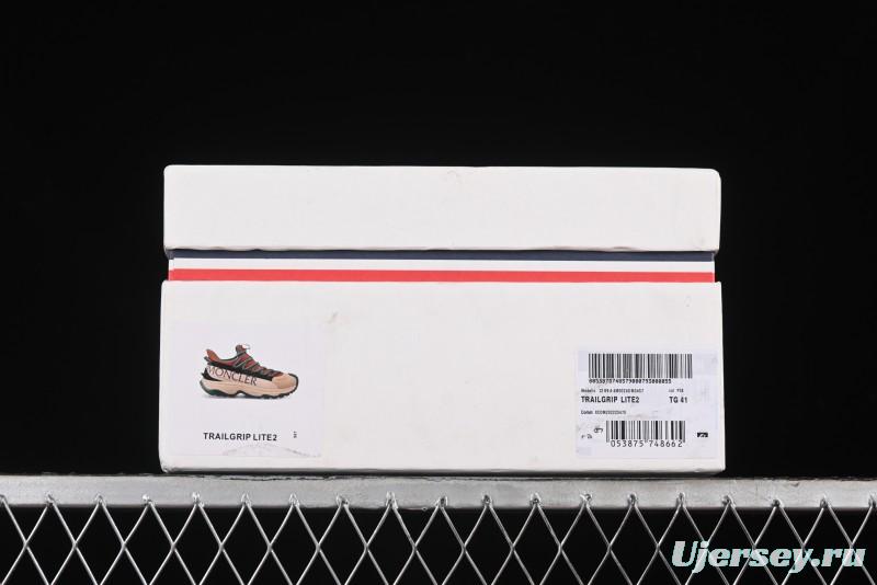 Moncler Trailgrip GTX Hiking Shoes with Cordura Nylon Gore-Tex Waterproof and Vibram Outsole - M00240M3457