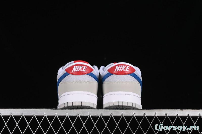 Nike Dunk Low SB Silver Surfer Skateboarding Shoes with Metallic Silver Upper - HF0391-001