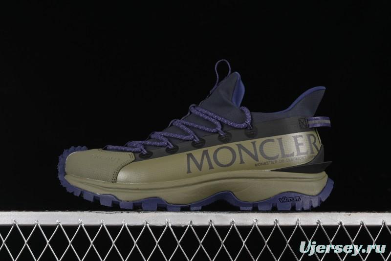Moncler Trailgrip GTX Hiking Shoes with Cordura Nylon Gore-Tex Waterproof and Vibram Outsole - M00240M3457