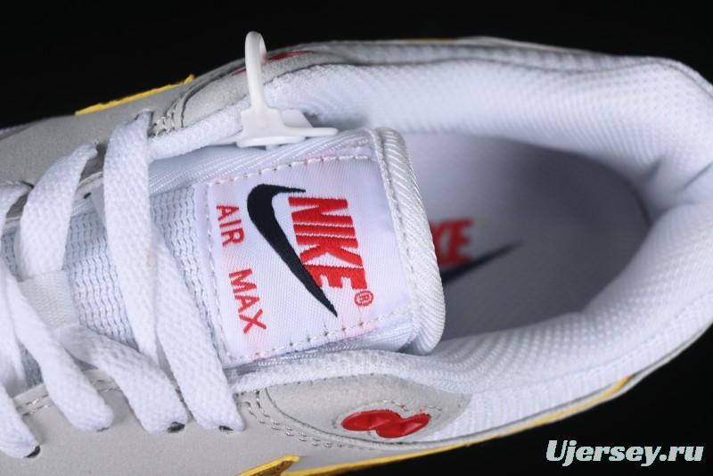 Nike Air Max 1 Retro Running Shoes with Half-Sole Air Cushion - HM9604-400