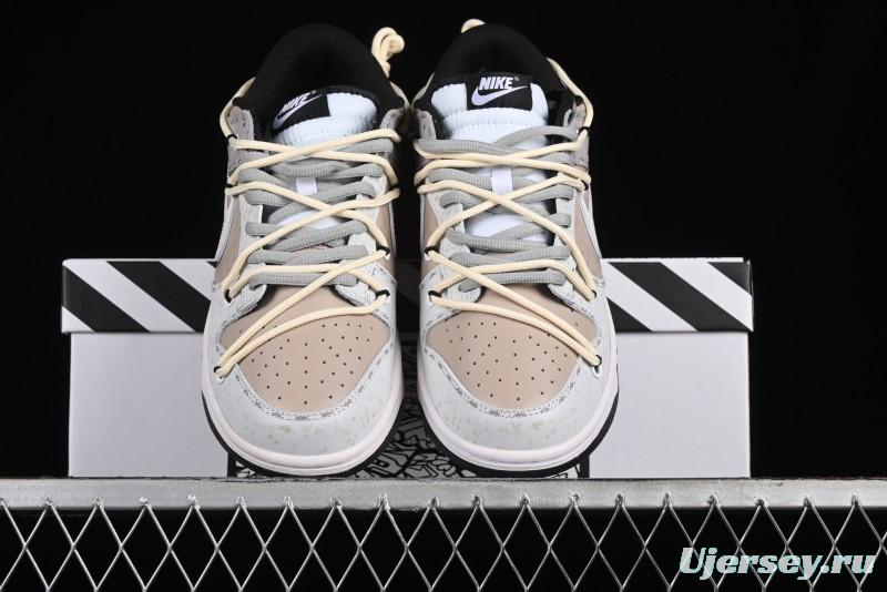 Nike Dunk Low "Joker" Speed Space Breaker White Grey SB Strap Casual Skate Shoes - DD1391-100