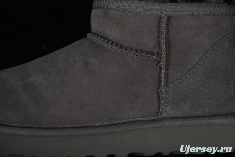 UGG Classic Ultra Mini Short Boots with Genuine Australian Shearling and TREADLITE Outsole - 1116109