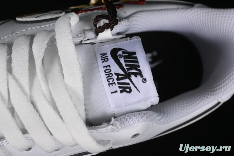 Nike Air Force 1'07 Low "Wu Kong" Casual Sneakers Inspired by Black Myth: Wukong Theme - DV0788-301