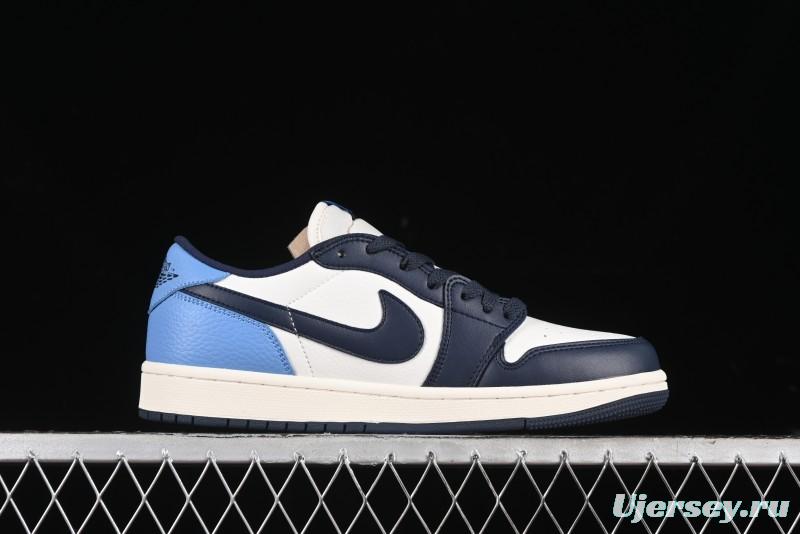 Nike Air Jordan 1 Low OG "Obsidian" Basketball Shoes - CZ0790-400