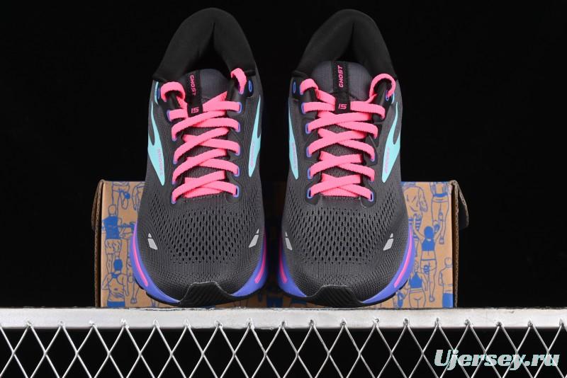 Brooks Ghost 15 Running Shoes with DNA LOFT V2 Cushioning and Breathable Air Mesh - 1203801B079