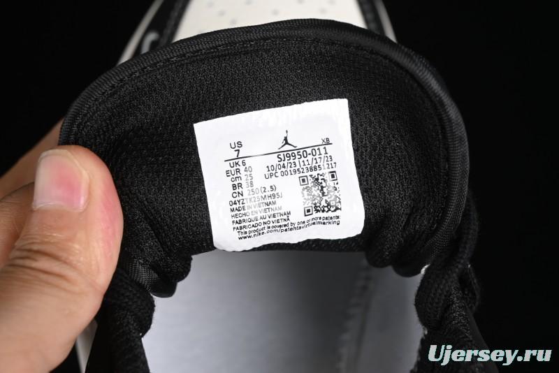 Nike Air Jordan 1 Low AJ1 Marvel Collaboration - Batman Custom High-End Low-Top Basketball Shoes - SJ6650-011