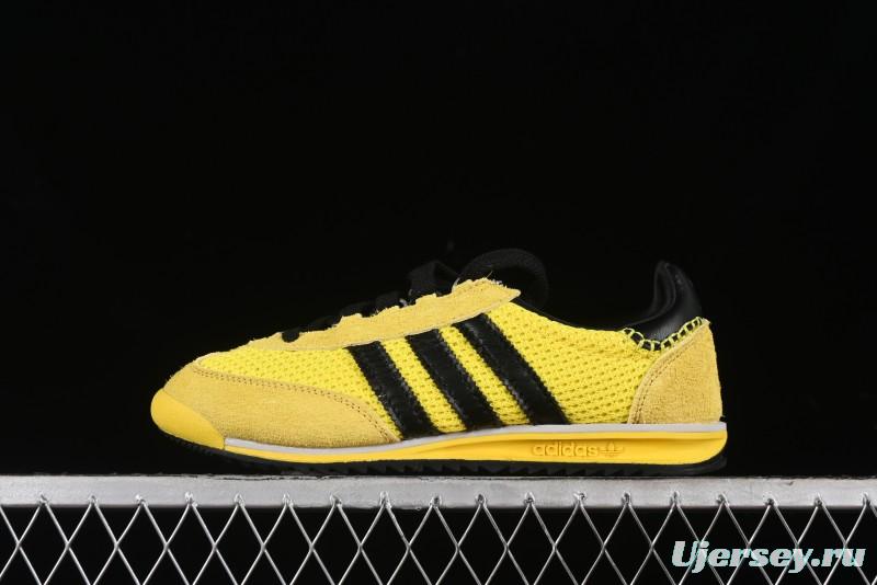 Adidas Wales Bonner x Ad Originals SL 76 IH9906 Low-Top Casual Sneakers with Football-Inspired Design