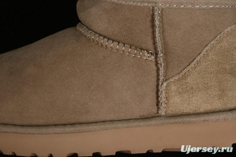 UGG Classic Ultra Mini Short Boots with Genuine Australian Sheepskin and TREADLITE Outsole - 1116109
