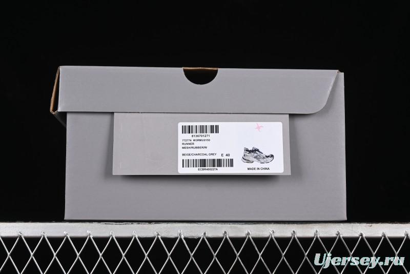 Balenciaga Runner Kith Four Color Retro Casual Shoes - W3RMU0150