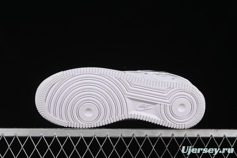 Nike Air Force 1 '07 Low Casual Sneakers with Chinese Ink Painting Design - LL6976-521